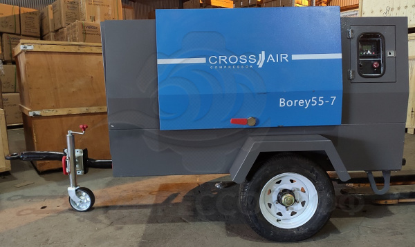 Дизельный компрессор Borey 55-7F